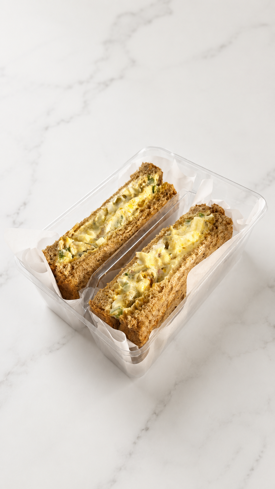 Toast egg with kiri