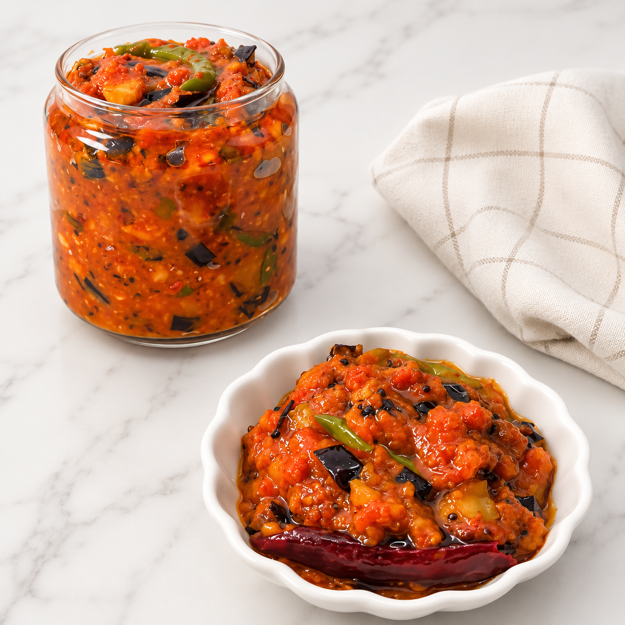 Eggplant Achar