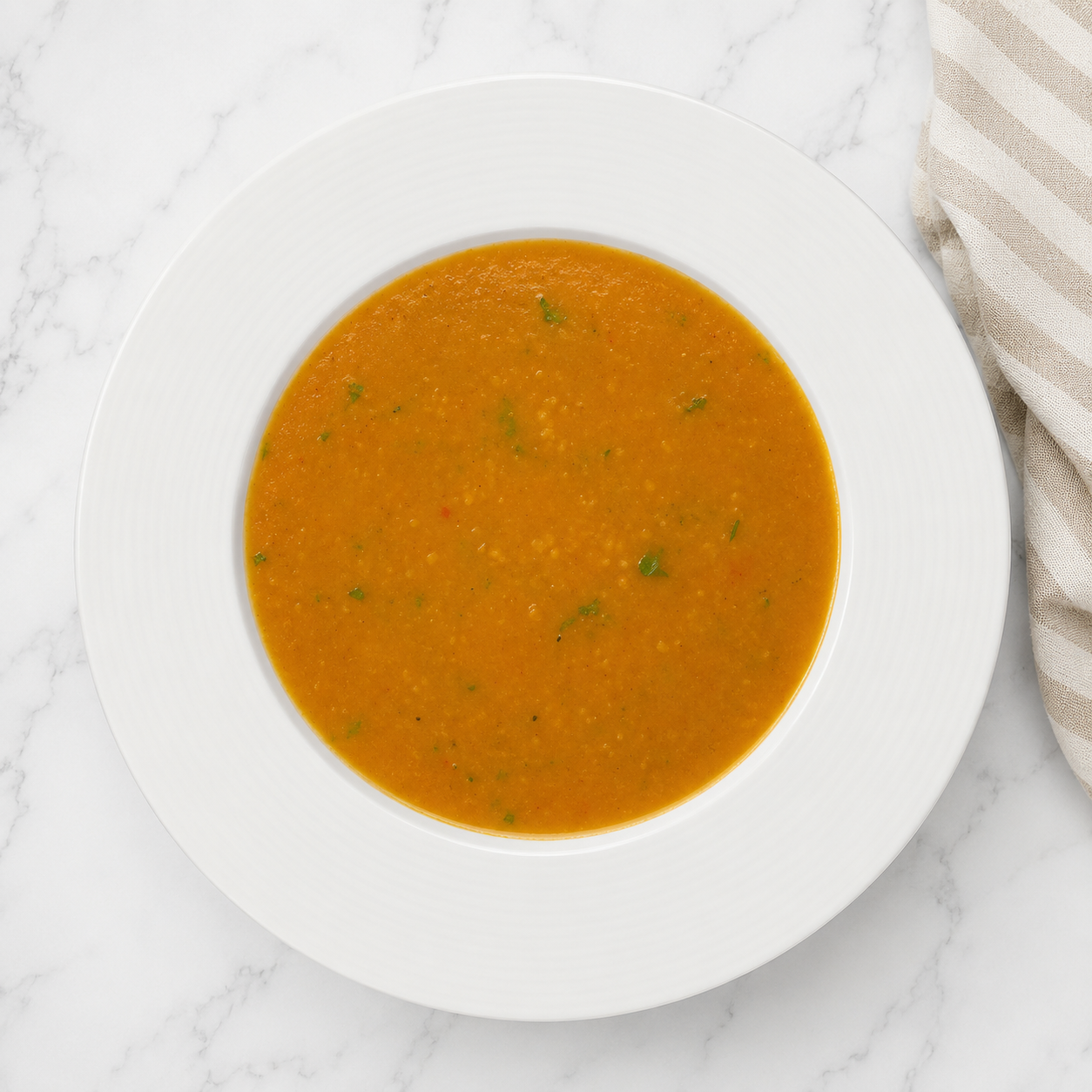 Oat With Thyme Soup