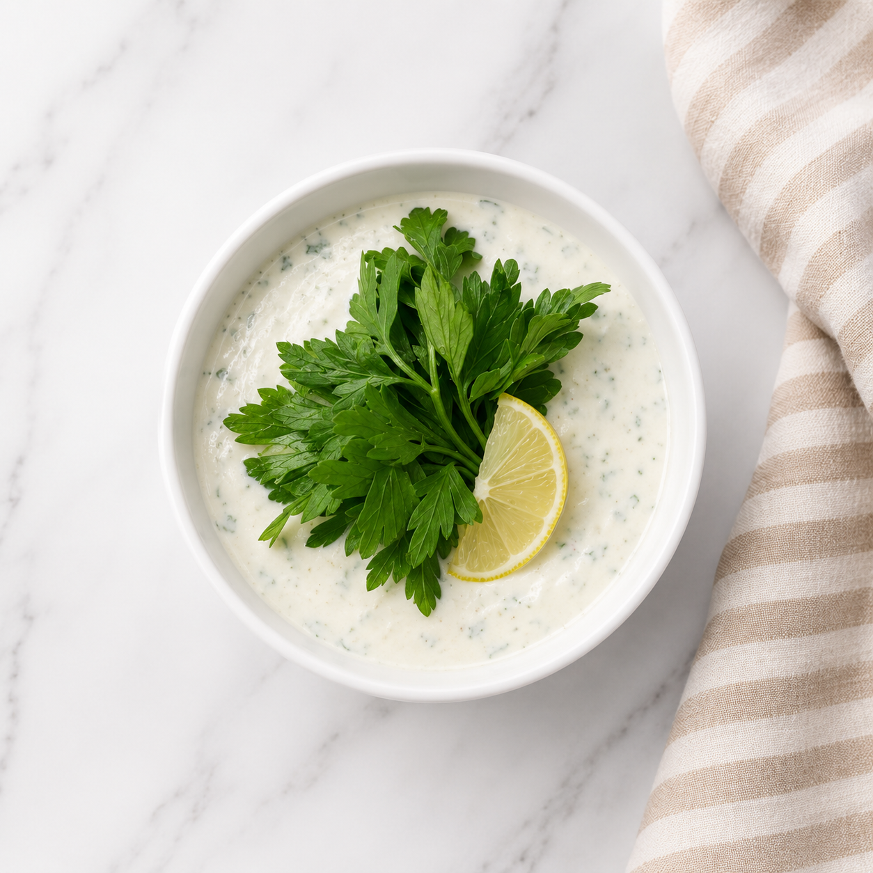 Yogurt With Parsley
