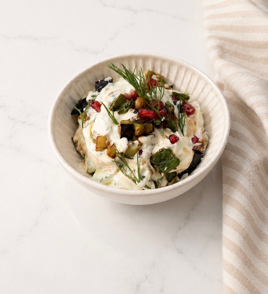 Eggplant Labneh
