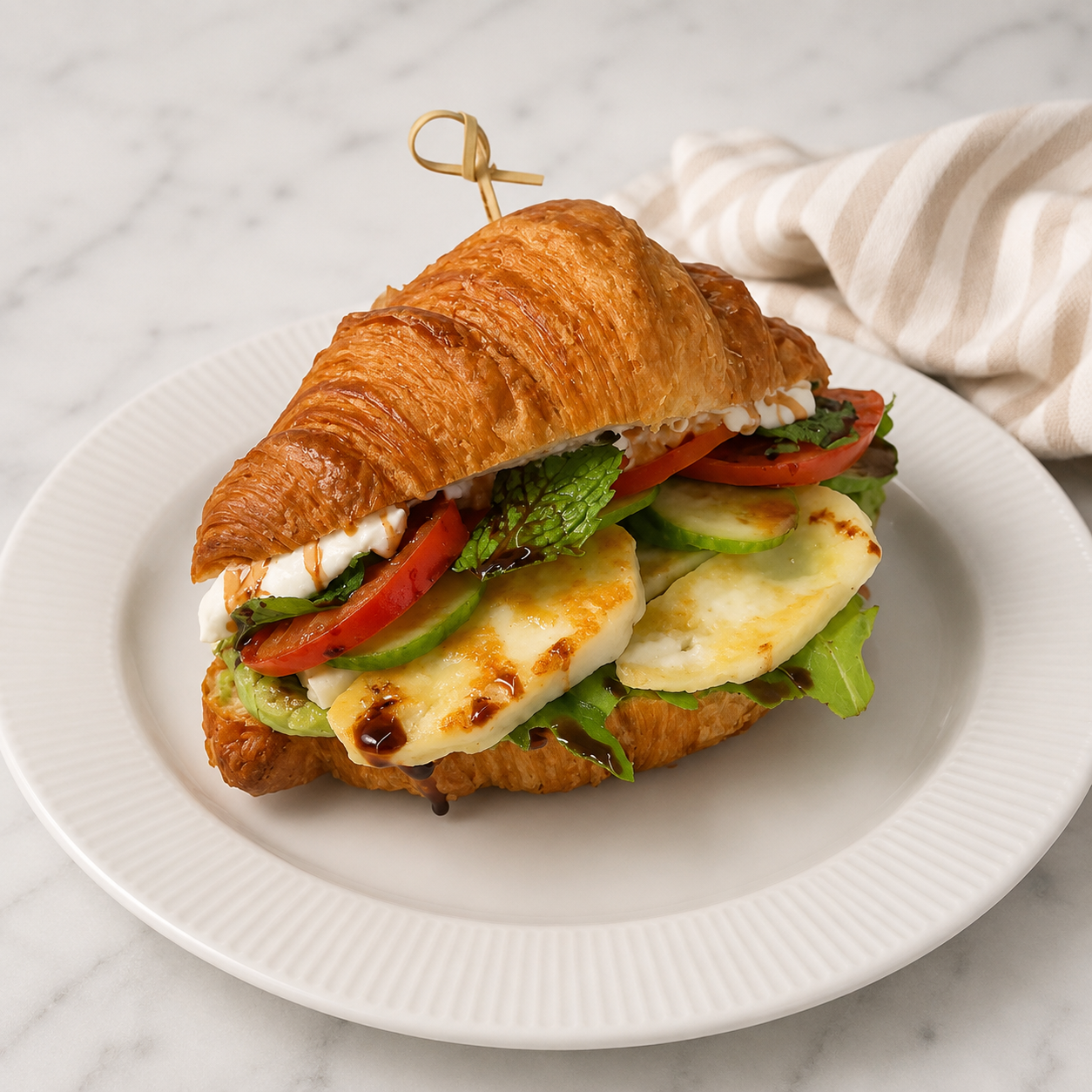 Halloumi Croissant