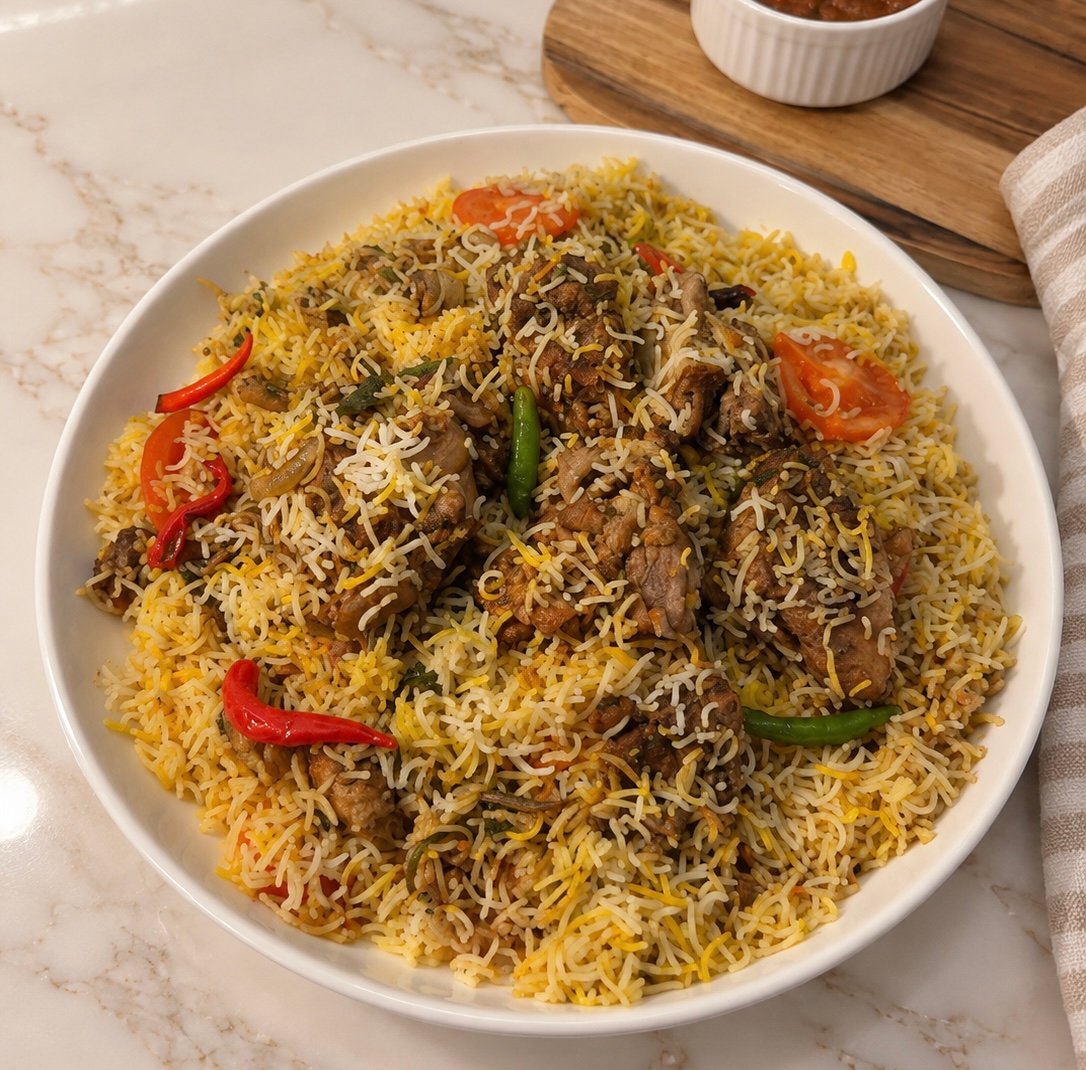 Meat Biryani 3